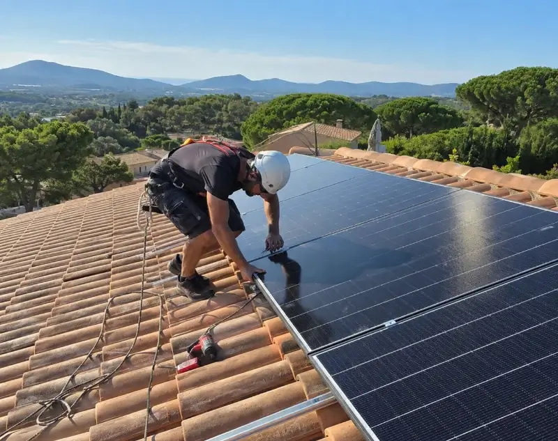Installateur panneaux solaires Montagnat — pose photovoltaïque sur toiture